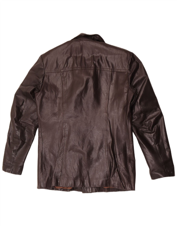 Esco Herre Læderjakke EU 52 XL Brun Læder