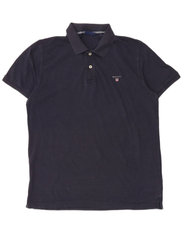 Gant herre poloshirt Medium marineblå bomuld