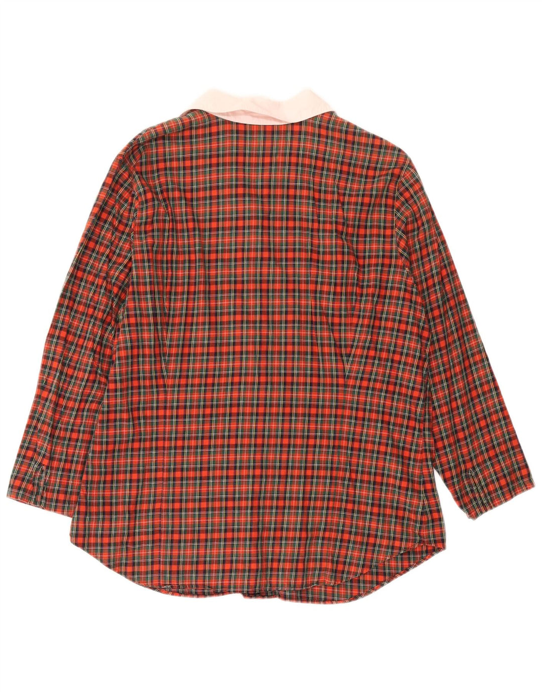 RALPH LAUREN Dameskjortebluse UK 18 XL Rød ternet