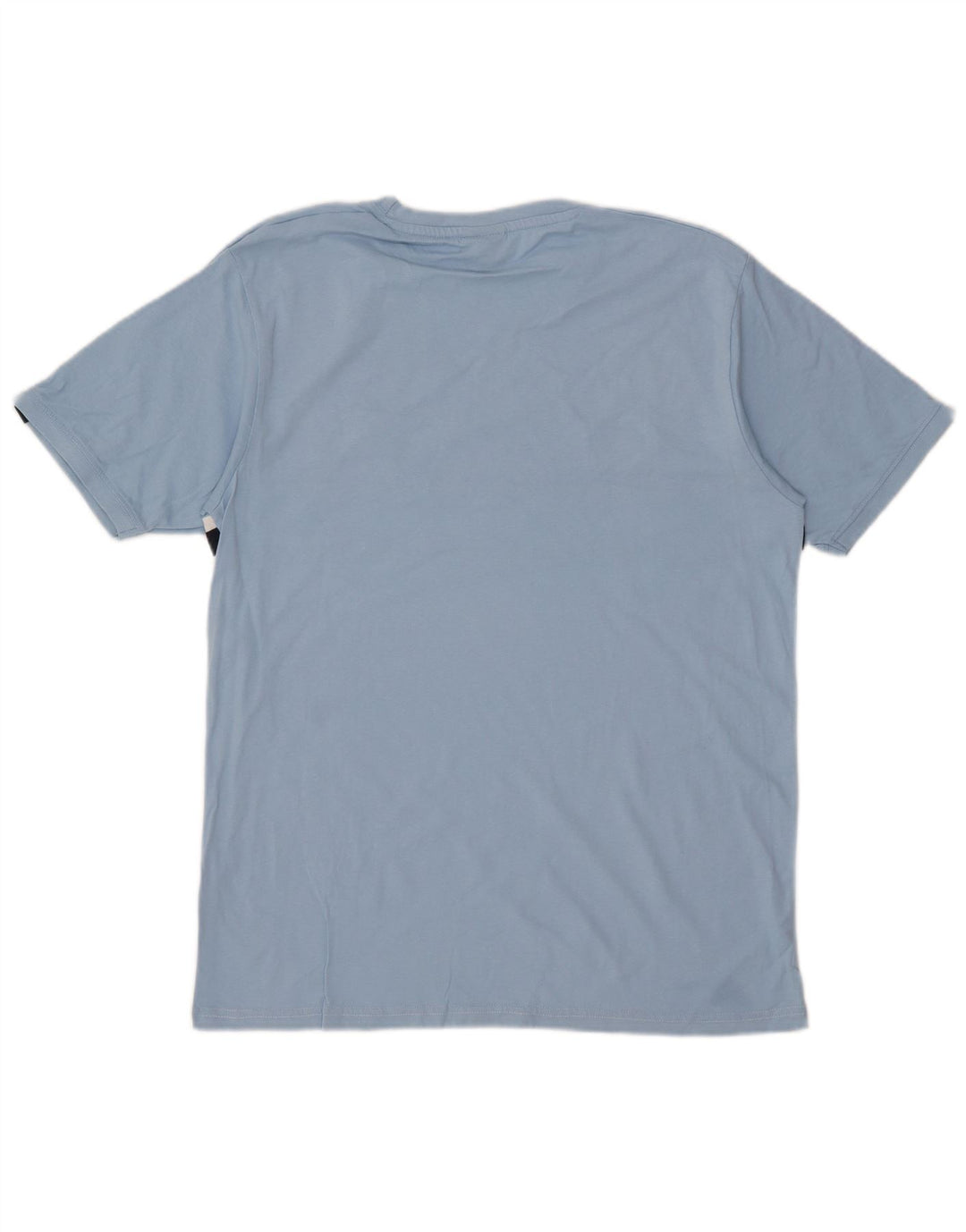 Ellesse Herre T-Shirt Top XL Blå Colourblock Bomuld