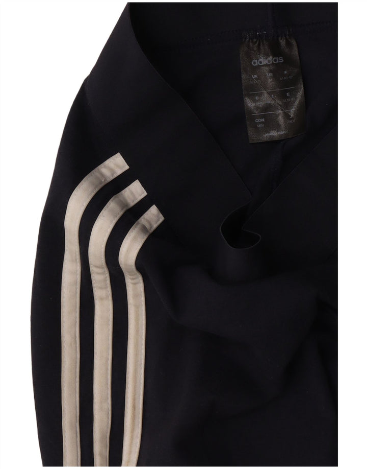 Adidas Dame Leggings UK 12/14 Medium Navy Blue