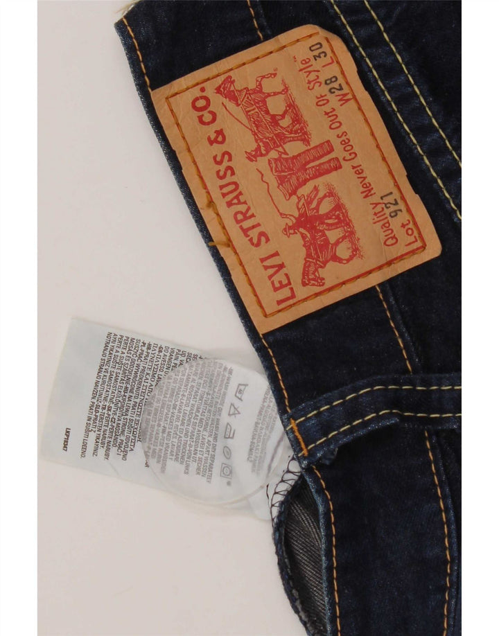 Levi's Dame 921 Bootcut Jeans W28 L30 Blå Bomuld