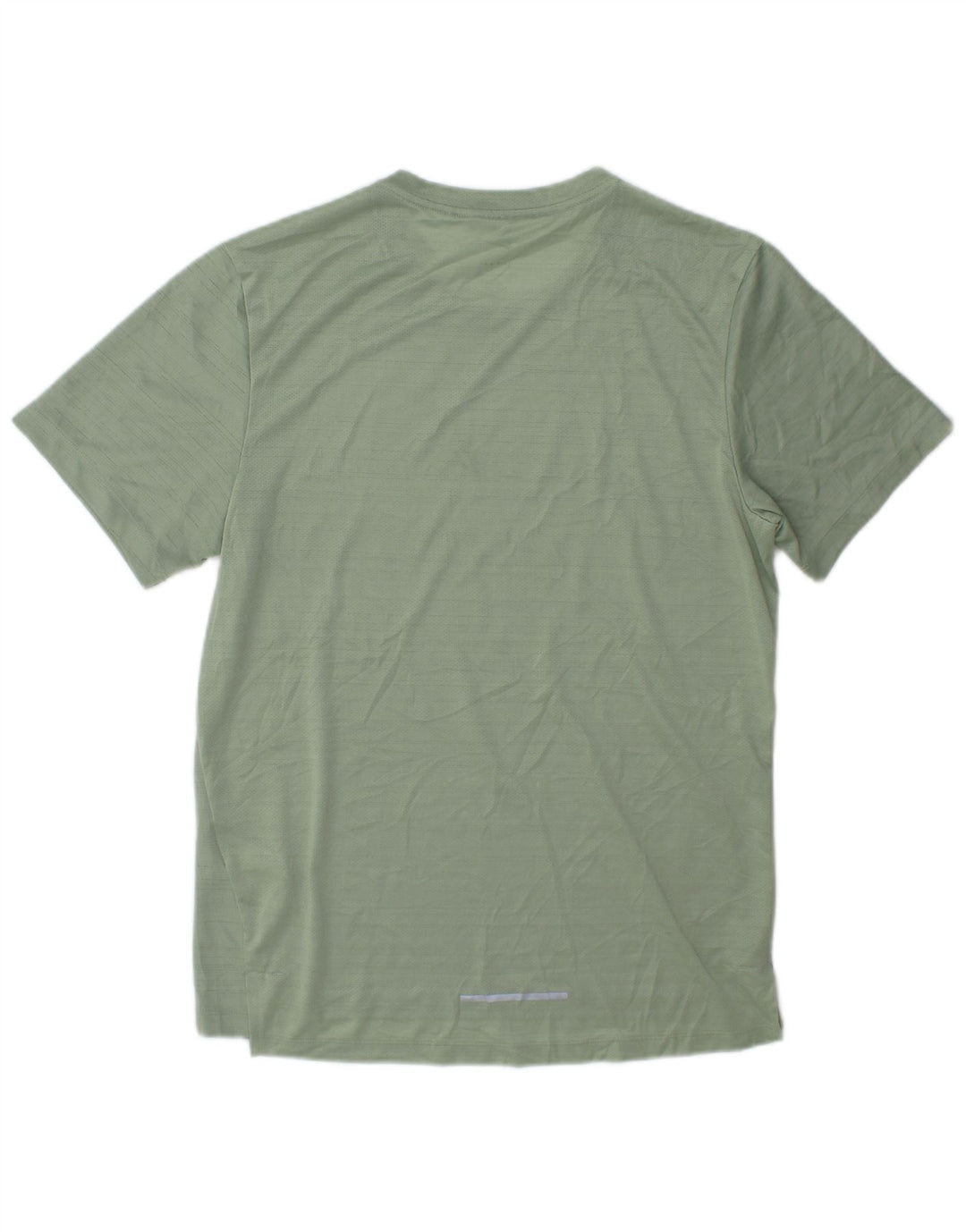 Nike Herre Dri Fit T-shirt Top Lille Grøn Flecked Polyester
