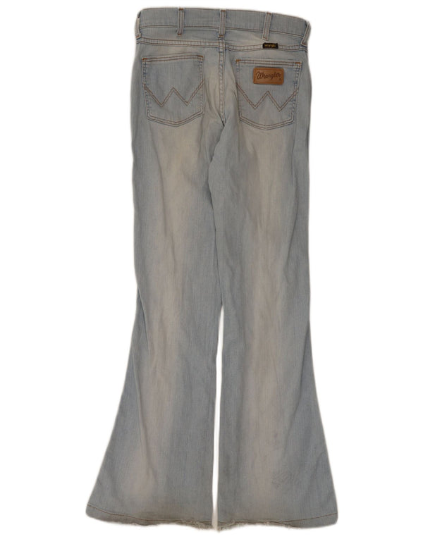 Wrangler Dame Flared Jeans W29 L31 Blå