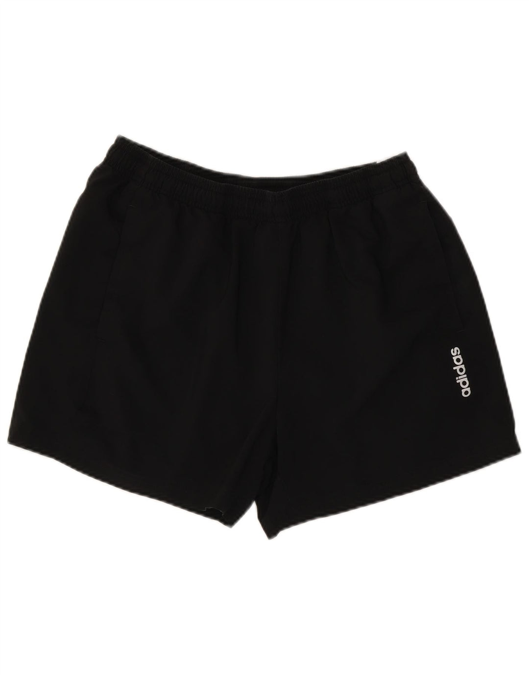 Adidas Sportsshorts til mænd, store sorte polyester