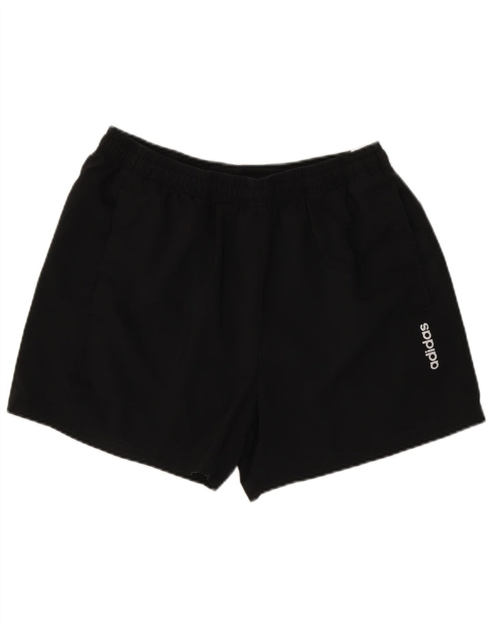 Adidas Sportsshorts til mænd, store sorte polyester