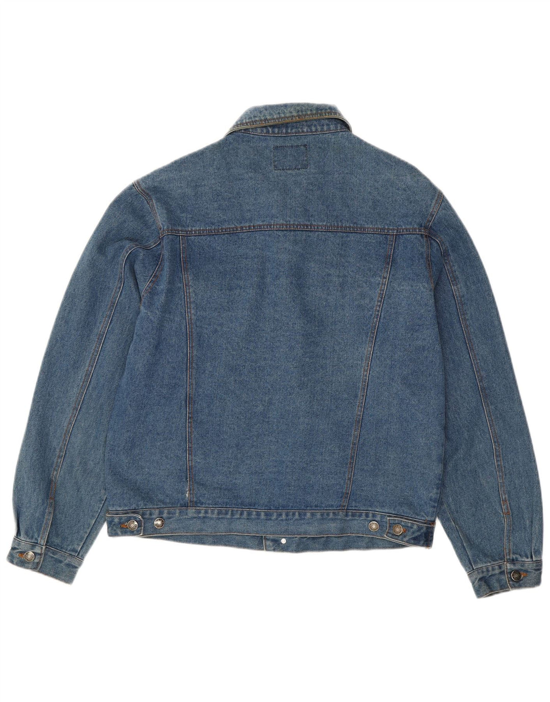 Vintage denimjakke til mænd UK 42 XL Blue Cotton Classic