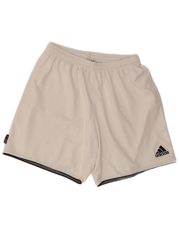 ADIDAS Herre Climalite Sportshorts Store hvide polyester