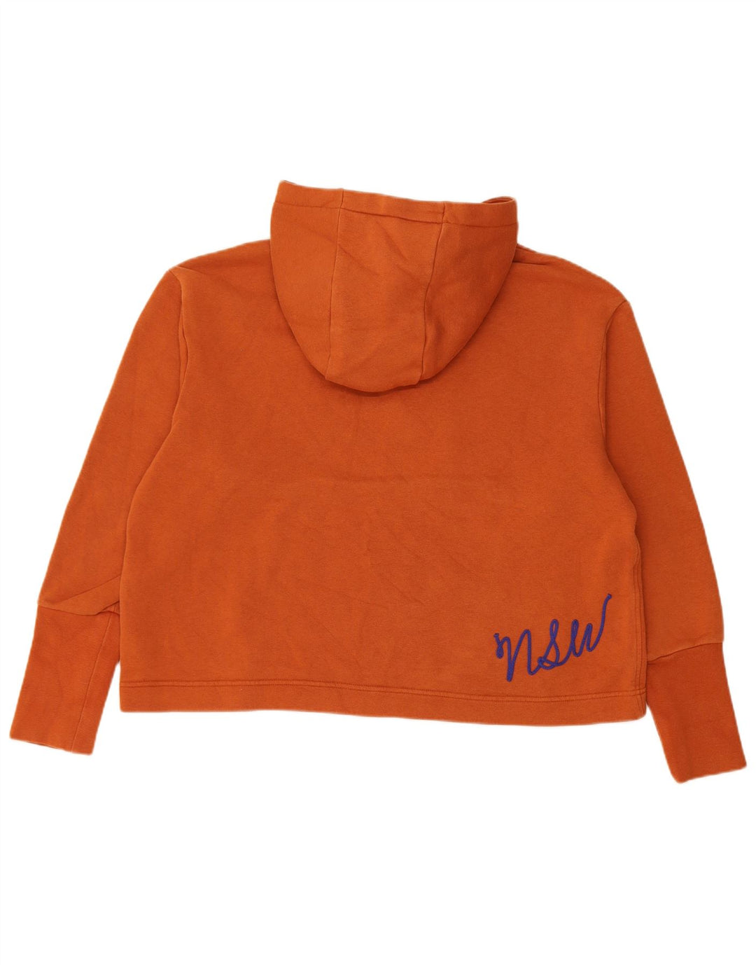 Nike oversized hættetrøje til kvinder DK 14 Medium Orange Bomuld