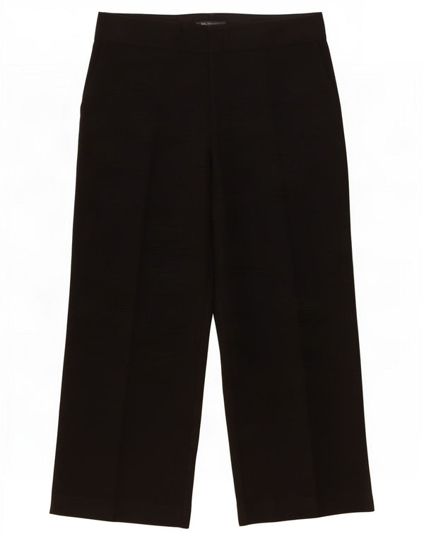 Marks & Spencer Chinobukser med brede ben til kvinder UK 16 Large W34 L29 Black