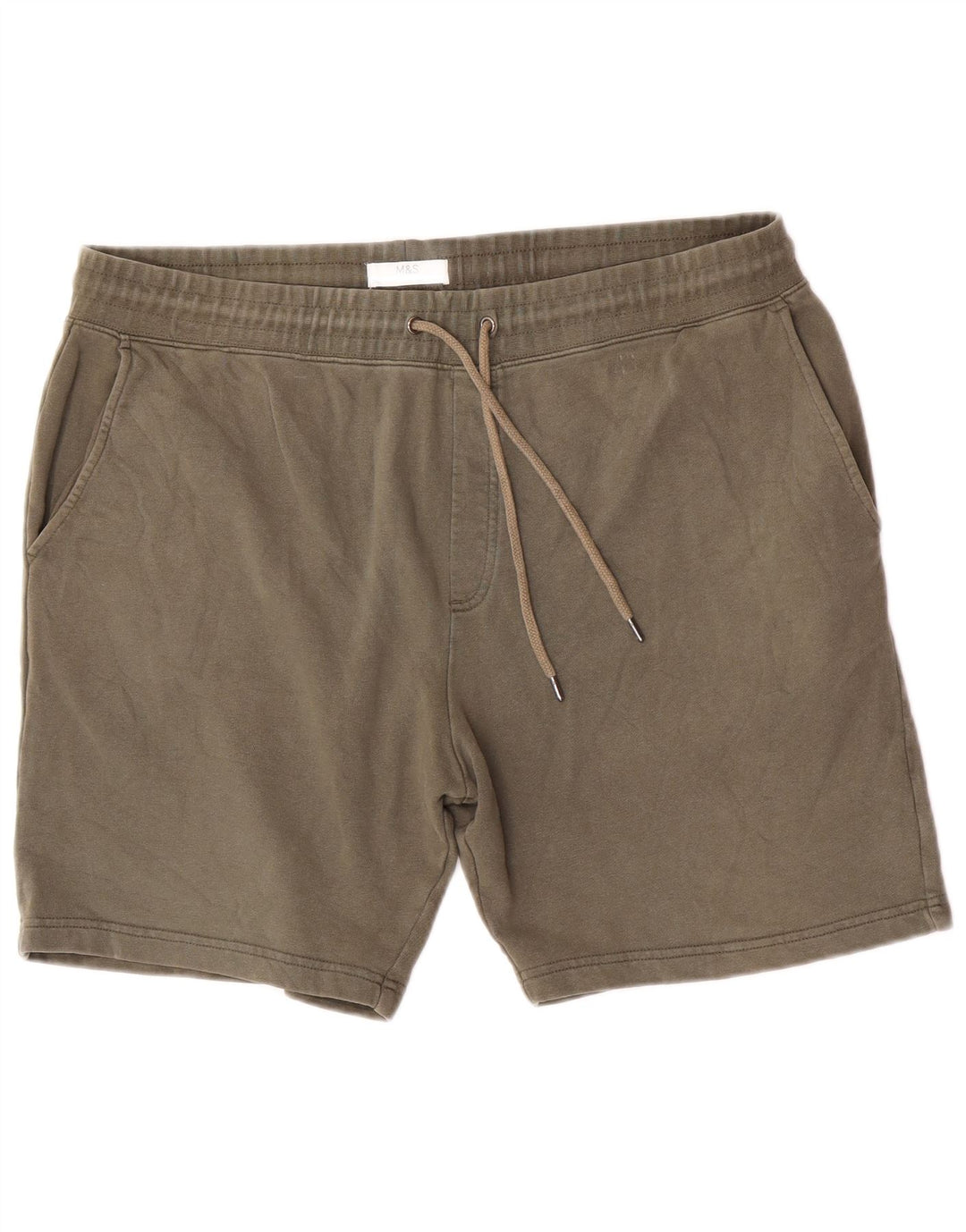 Marks & Spencer sportsshorts til kvinder 2XL Grøn bomuld