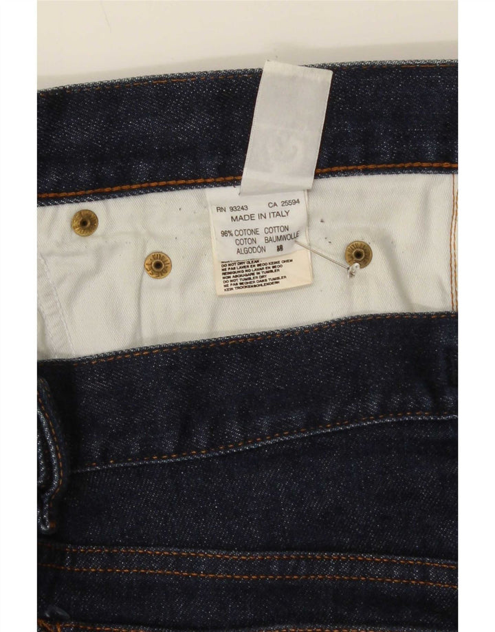 Diesel Straight Jeans til mænd W36 L30 Marineblå Bomuld