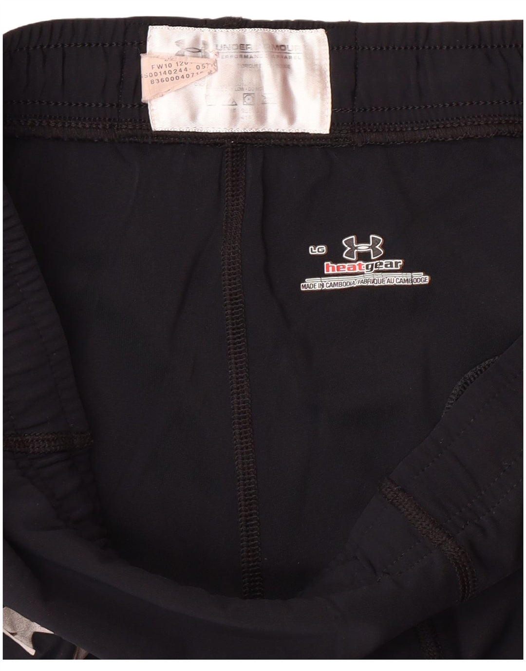 UNDER ARMOUR Dame Heat Gear Træningsdragt Bukser UK 14 Large Navy Blue