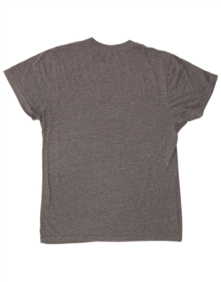 VANS Mens Custom Fit Graphic T-Shirt Top Small Grey Cotton