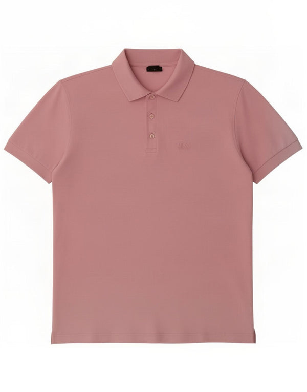 Hugo Boss Polo Shirt til mænd Large Pink Bomuld