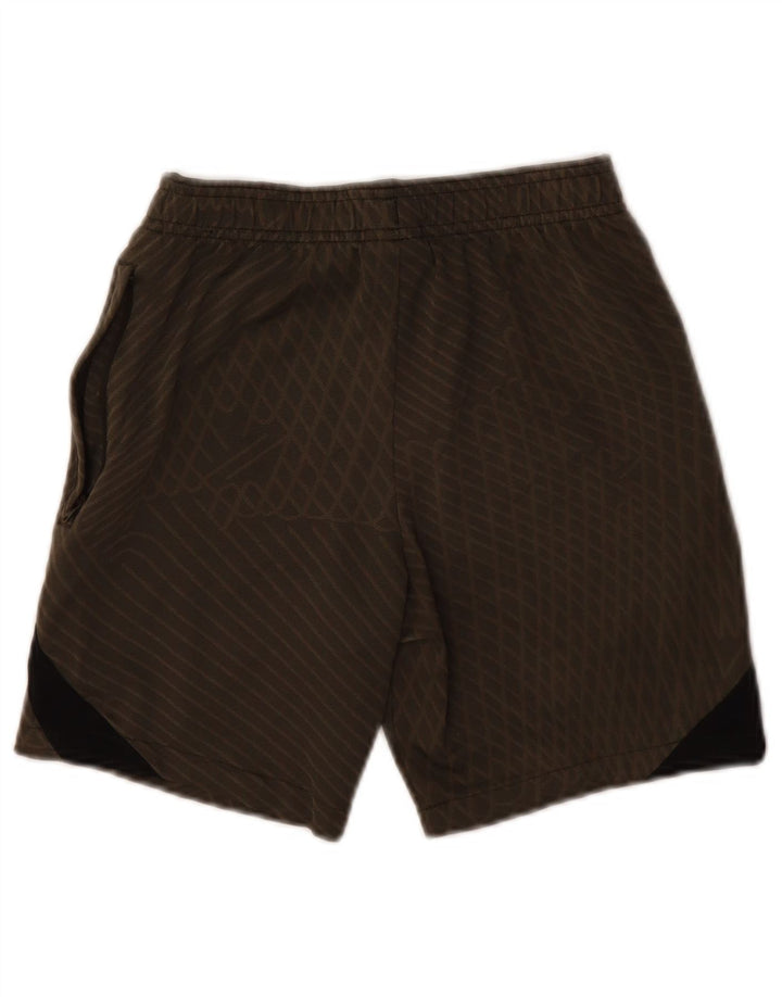 Nike Boys Barcelona sportsshorts 10-11 år Medium Khaki Geometrisk