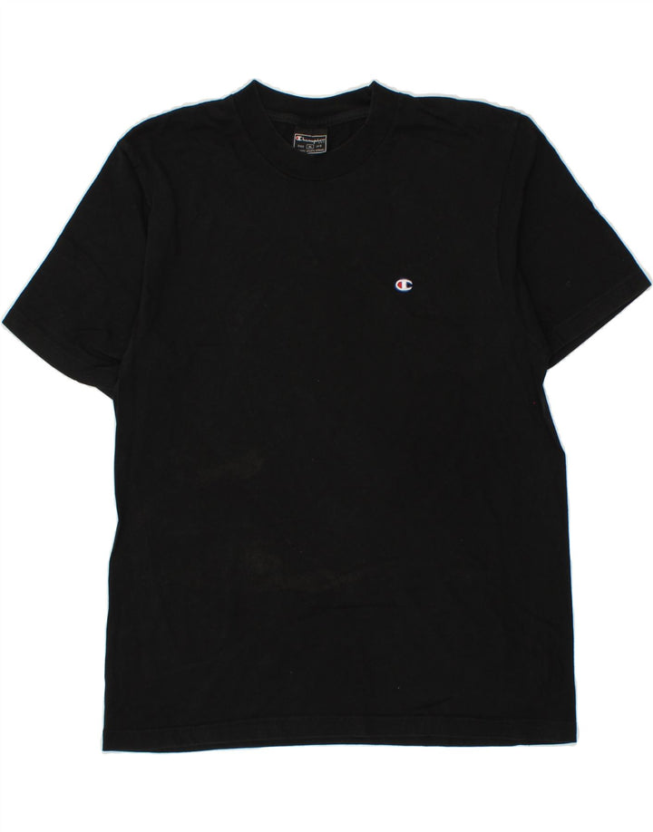 CHAMPION Womens T-Shirt Top UK 18 XL Black Vintage Champion and Second-Hand Champion from Messina Hembry 