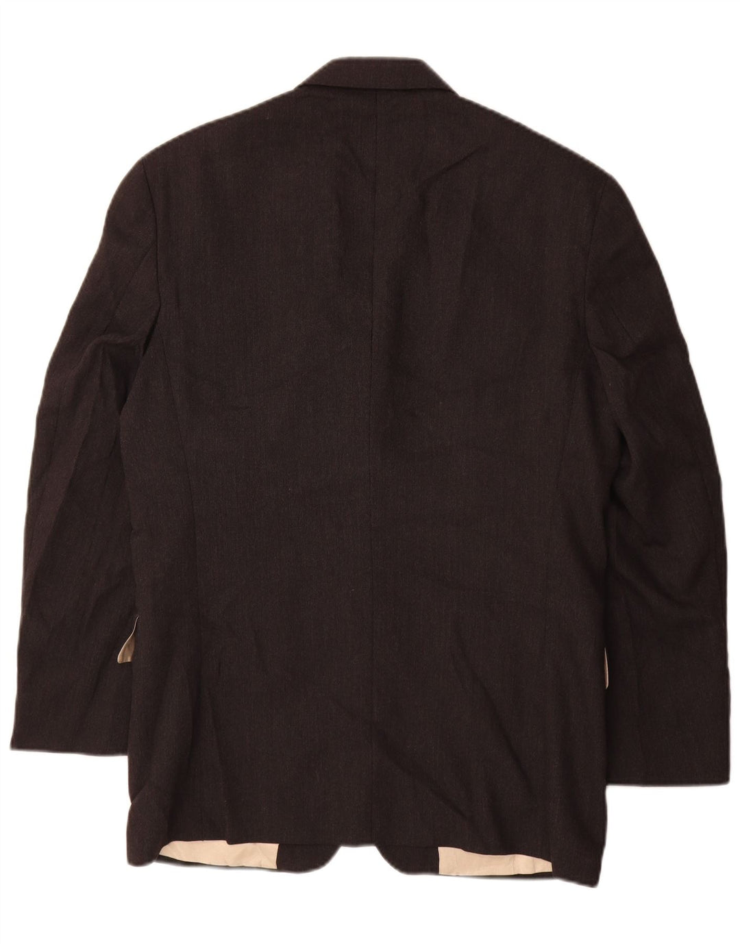 NAUTICA Herre 3-knaps blazerjakke UK 38 Mellemgrå uld