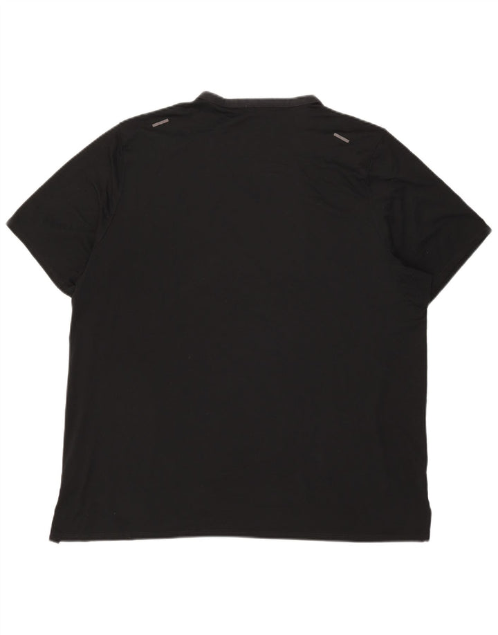 NIKE herre Dri Fit T-shirt top XL sort polyester