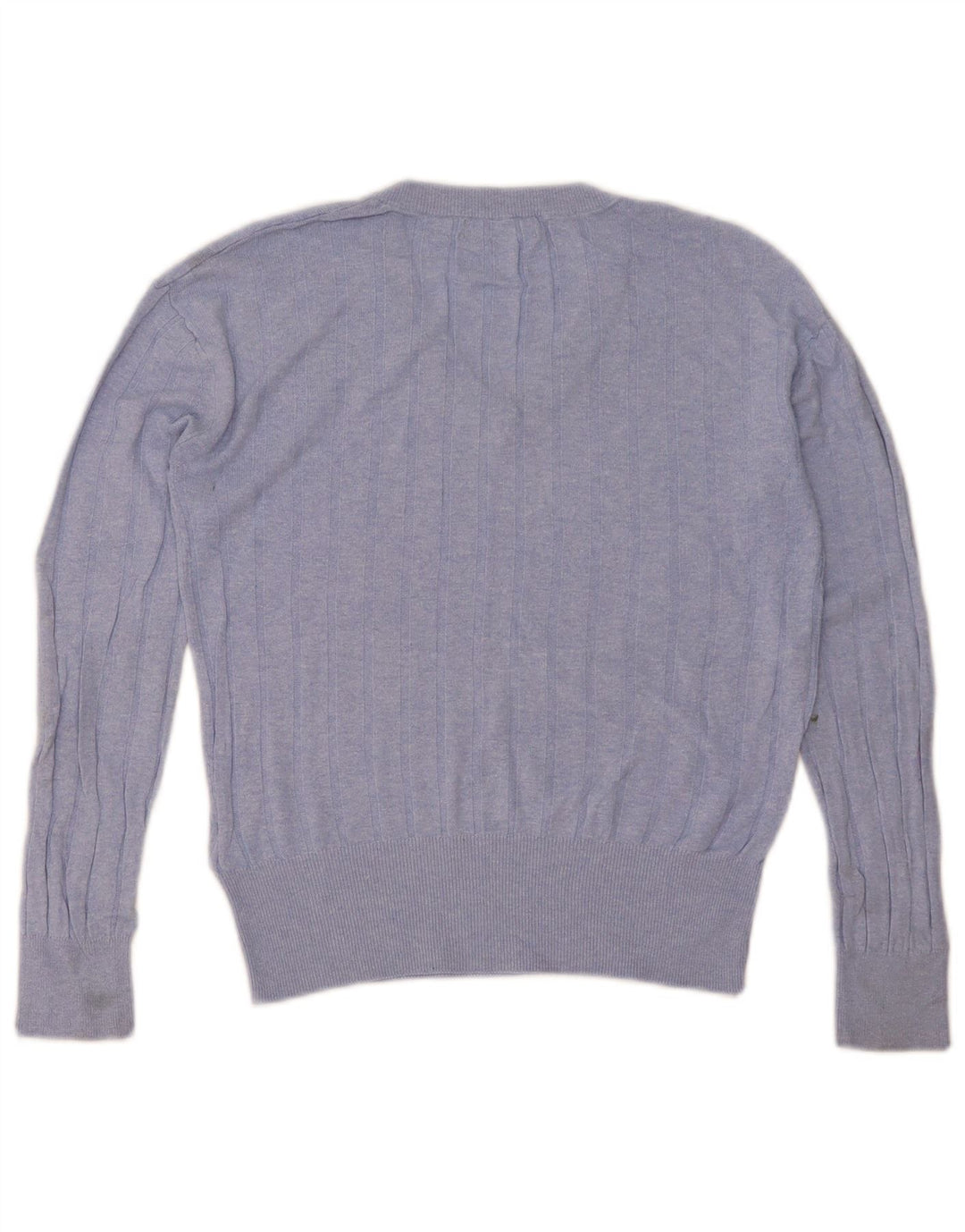 Marks & Spencer Dame V-hals sweater UK 10 Small Blue