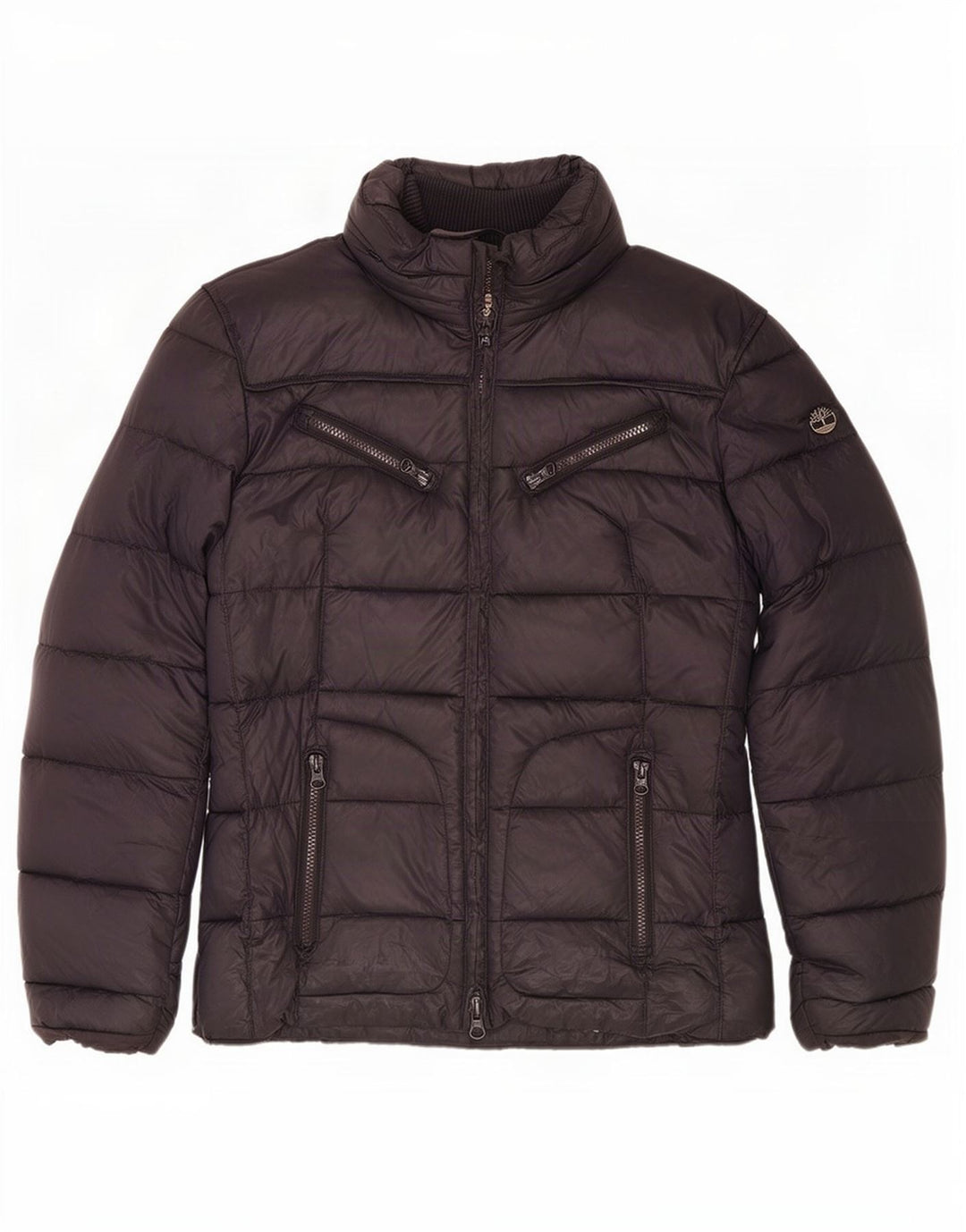 Timberland polstret jakke til kvinder UK 16 Stor marineblå nylon