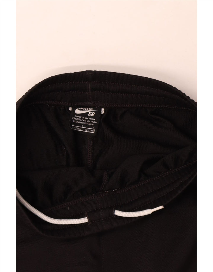 Nike drenge grafiske sportsshorts 12-13 år store sorte polyester