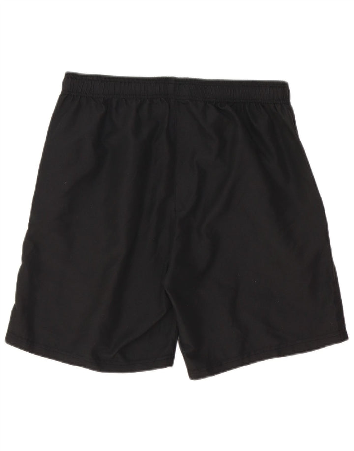 Kappa Herre grafiske sportsshorts store sorte polyester
