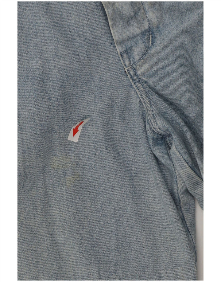 Rifle Dame Dungarees Denim Shorts W36 XL Blå