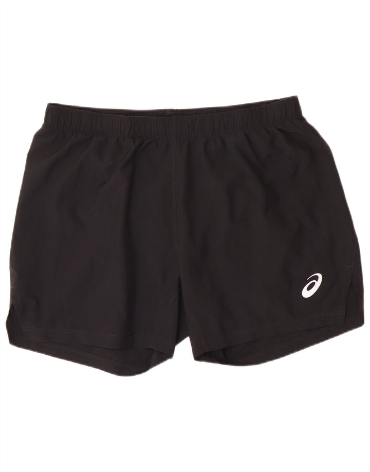 ASICS Sportshorts til mænd, store sorte polyester