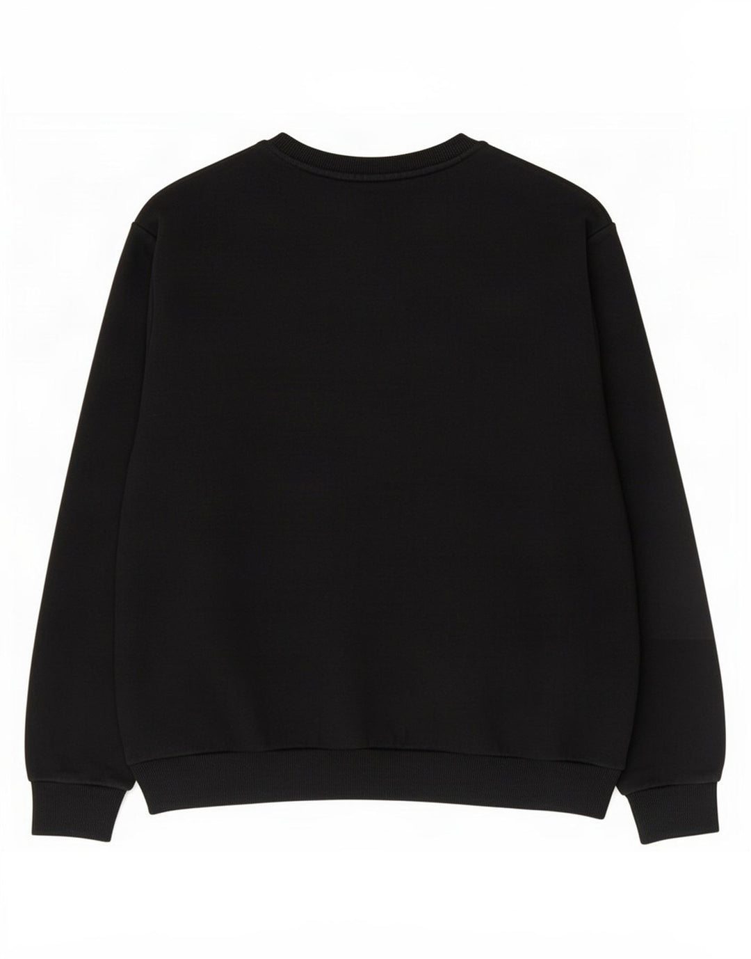 Puma Herre Grafisk Sweatshirt Jumper Medium Sort Bomuld