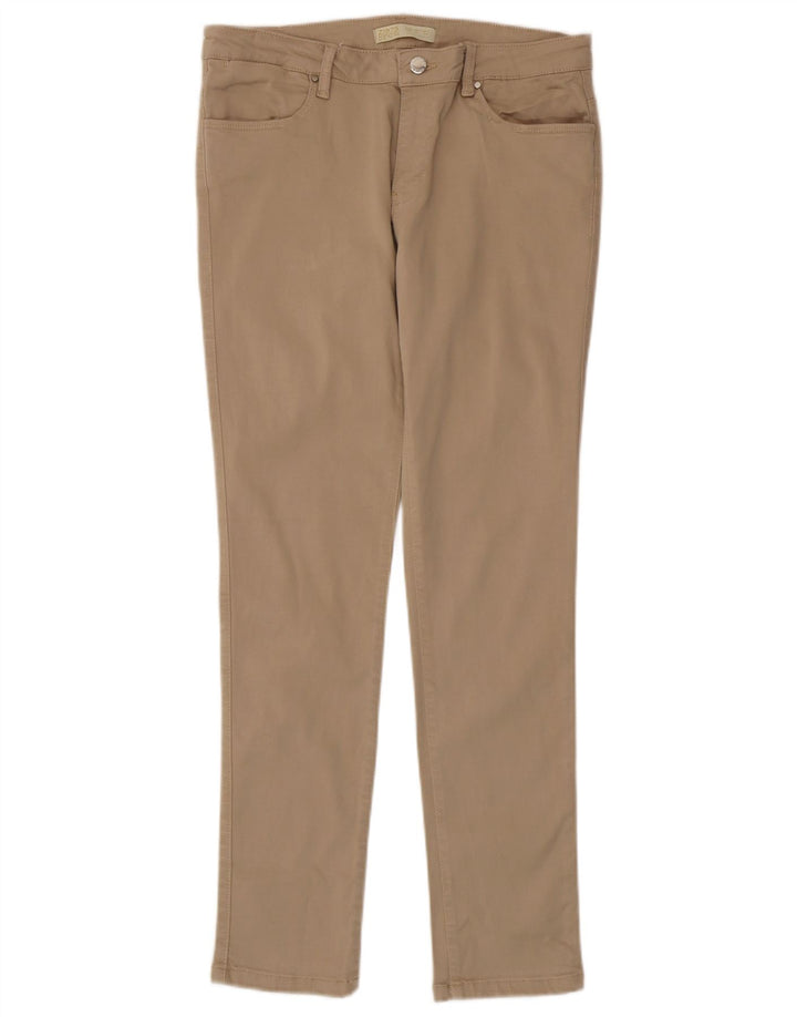 Zara Dame Slim Jeans EU 44 XL W34 L30 Beige