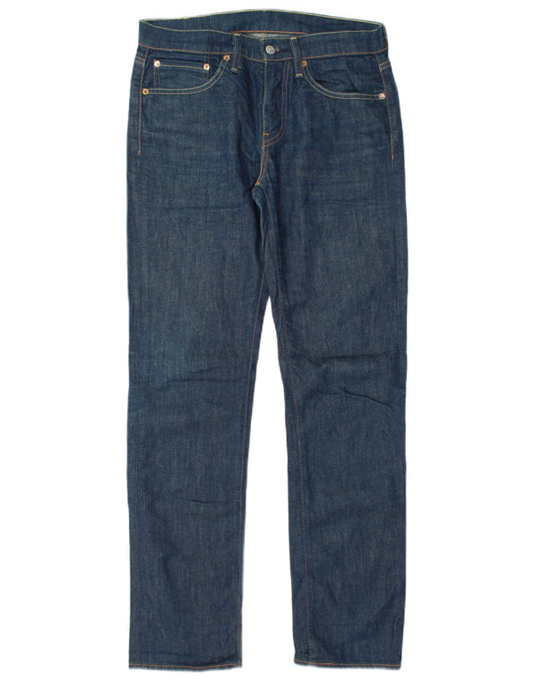 LEVI'S Dame 511 Slim Jeans W31 L32 Blå Bomuld
