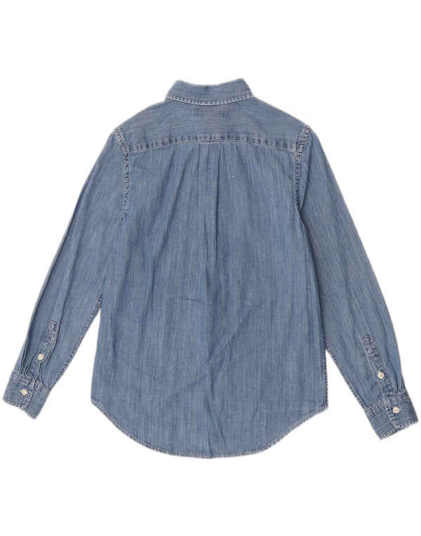 Ralph Lauren drenge denimskjorte 10-11 år Medium blå bomuld