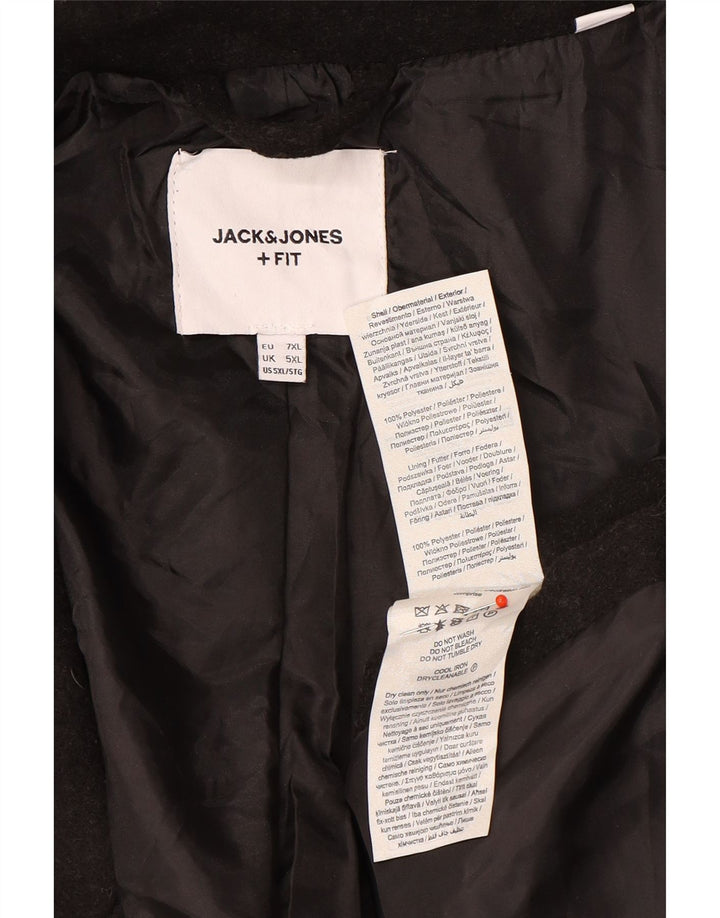 Jack & Jones Herre Overfrakke UK 50 5XL Sort Polyester