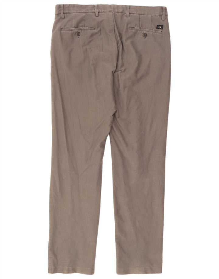 Dockers Herre Slim Chino Bukser W34 L31 Grå Bomuld