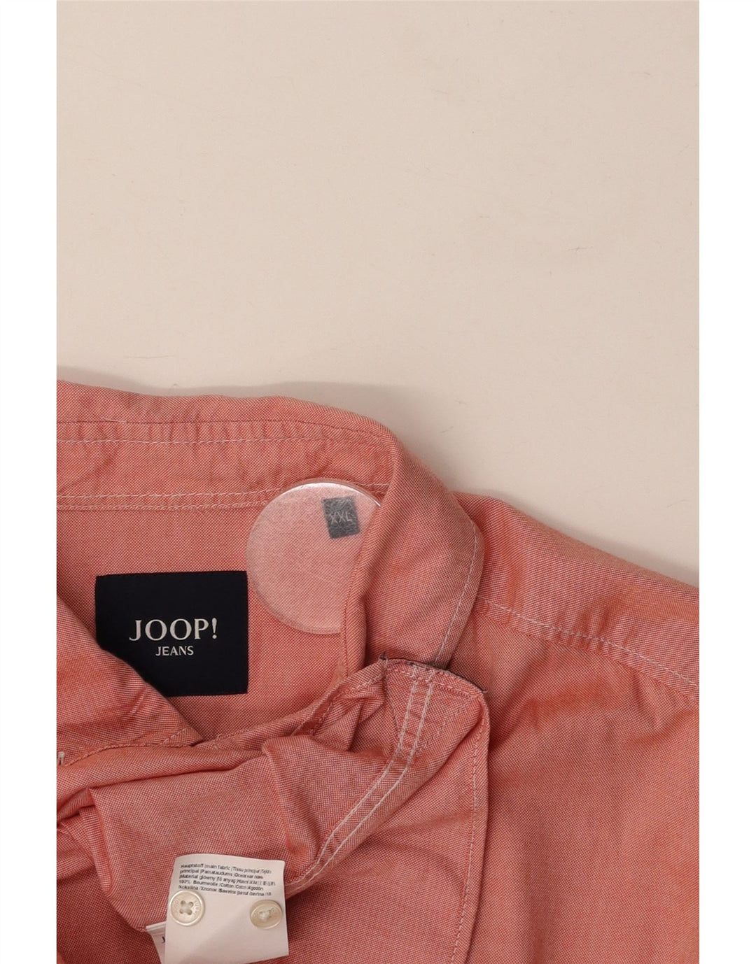 JOOP Herreskjorte 2XL Pink Bomuld