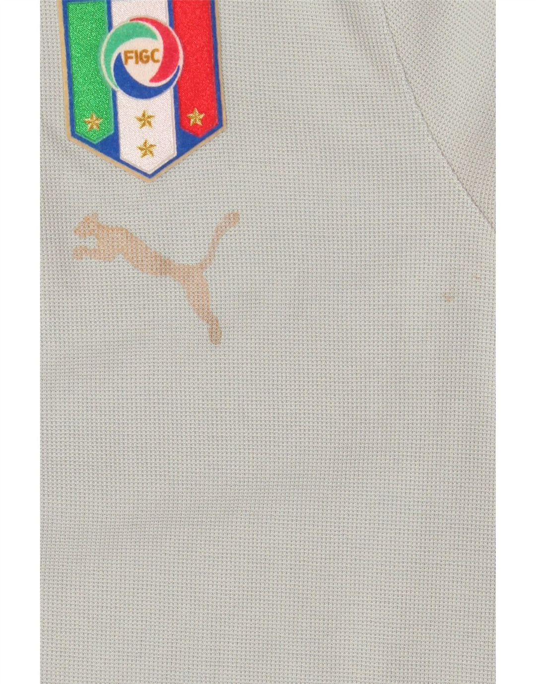 Puma Herre Italia Grafisk Polo Shirt Medium Blå Bomuld