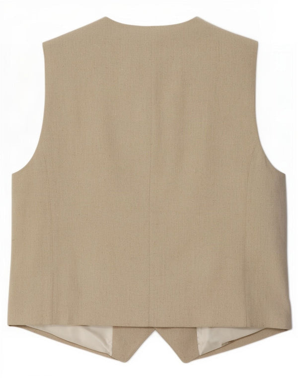Zara Damevest UK 16 Stor Beige