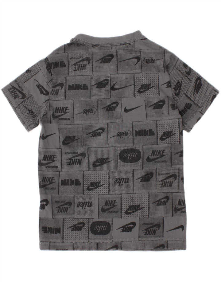 Nike drenge grafisk t-shirt top 4-5 år lille grå
