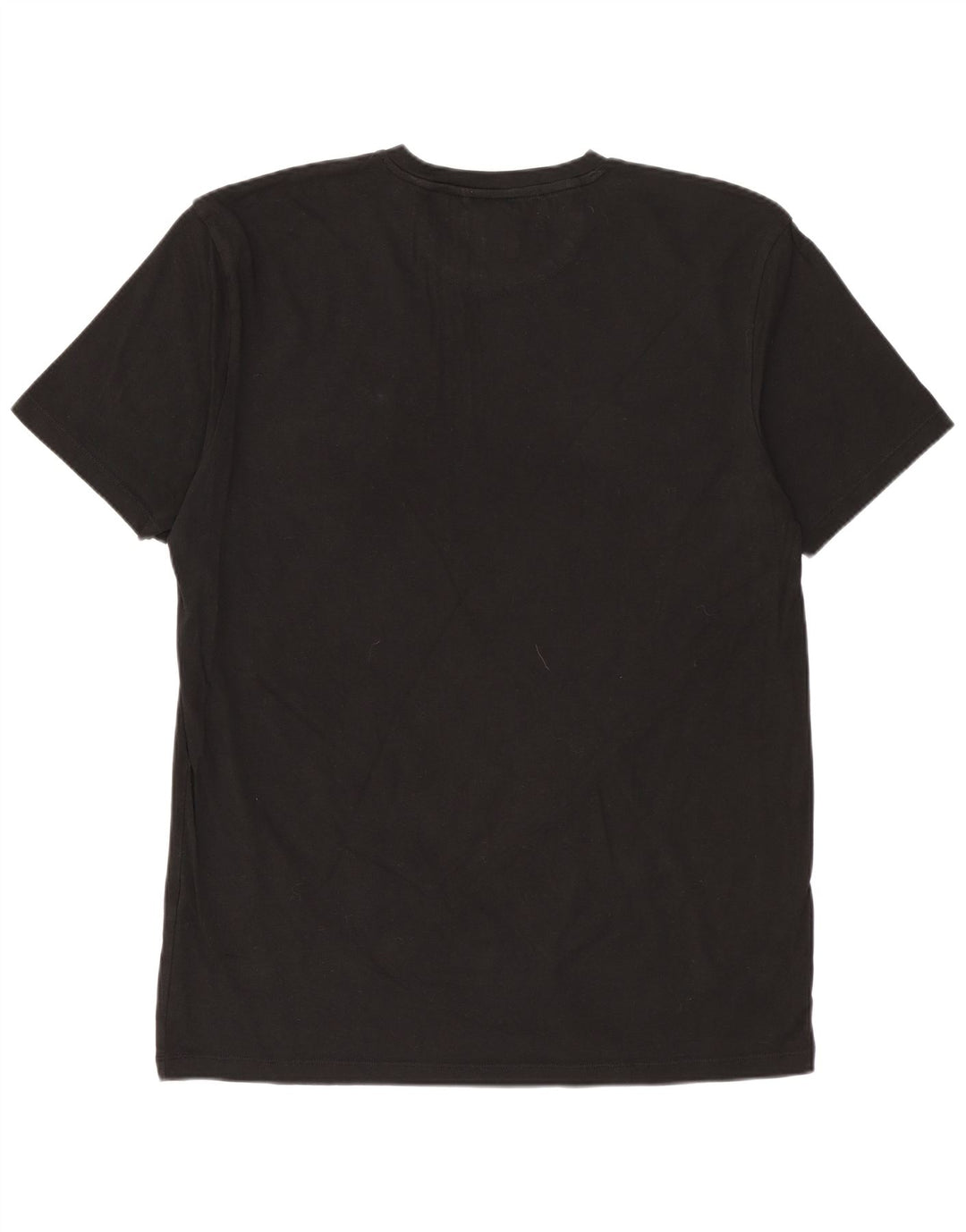 ZARA Herre Slim Fit T-Shirt Top XL Sort
