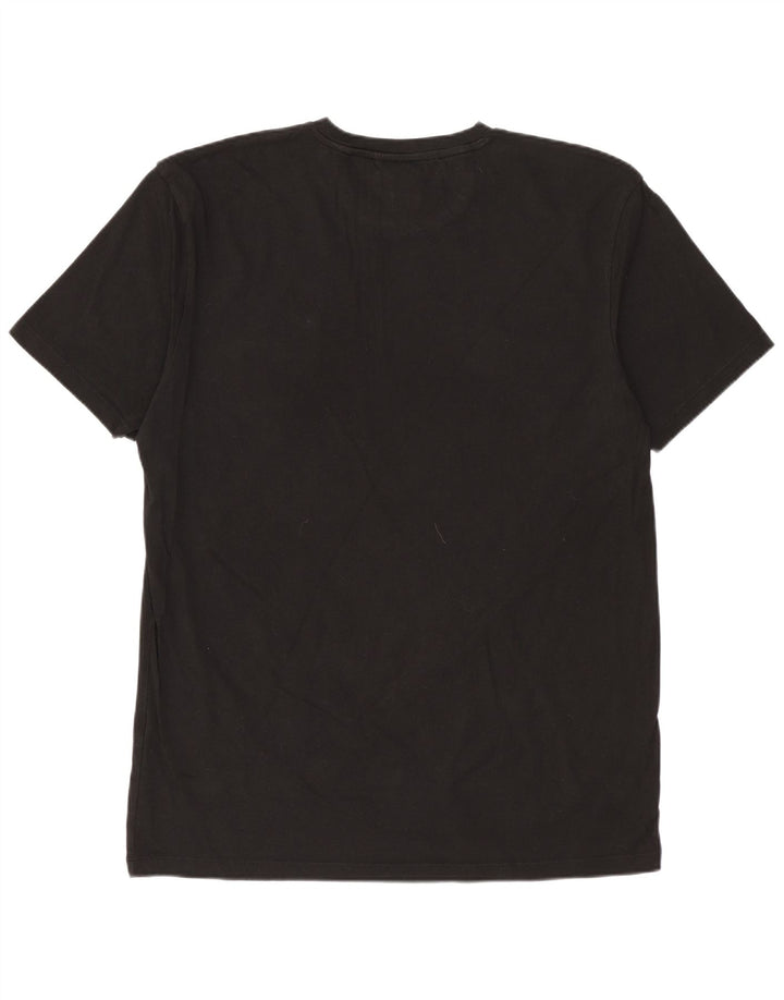 ZARA Herre Slim Fit T-Shirt Top XL Sort
