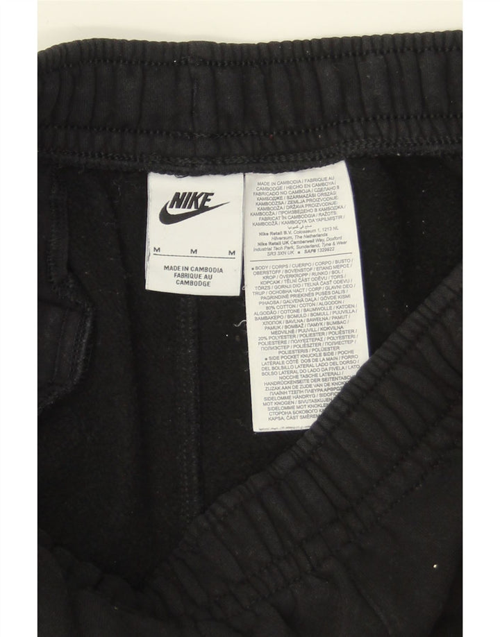 NIKE Mens Graphic Sport Shorts Medium  Black Cotton Vintage Nike and Second-Hand Nike from Messina Hembry 