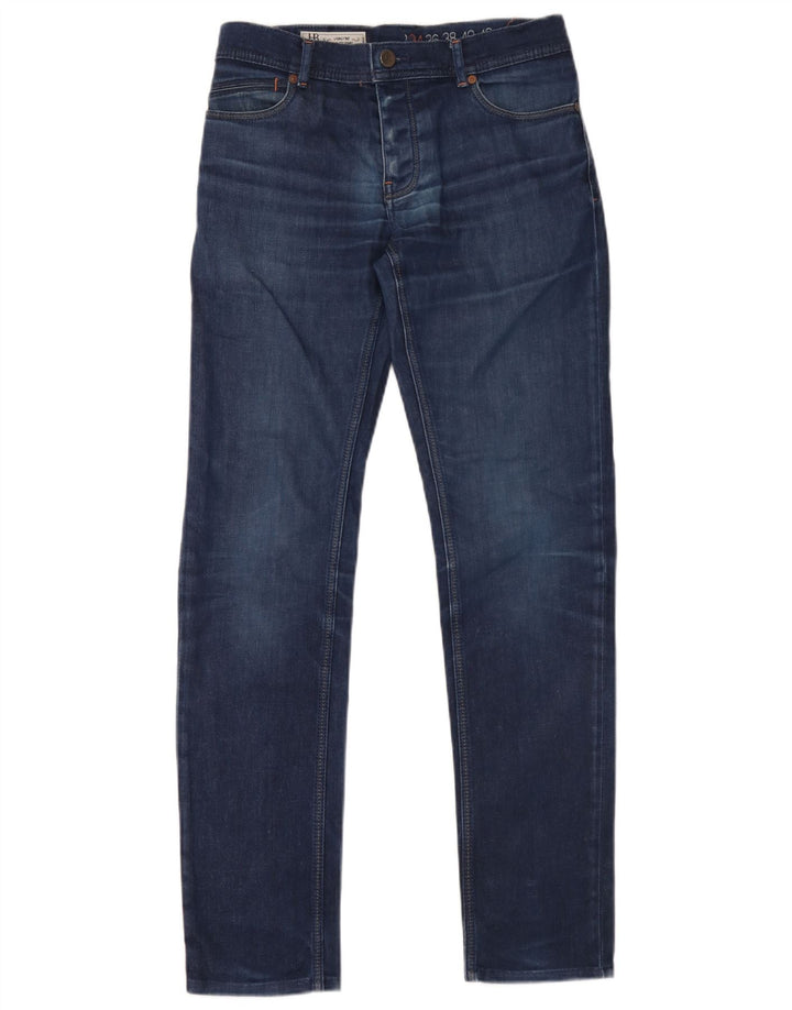 Harmont & Blaine Mens Slim Jeans W34 L32 Blue Cotton