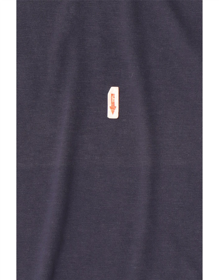 Maui and Sons Herre grafisk T-shirt Top Medium Navy Blue