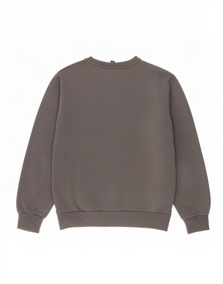 Ellesse Herre Grafisk Sweatshirt Jumper Stor Grå Bomuld