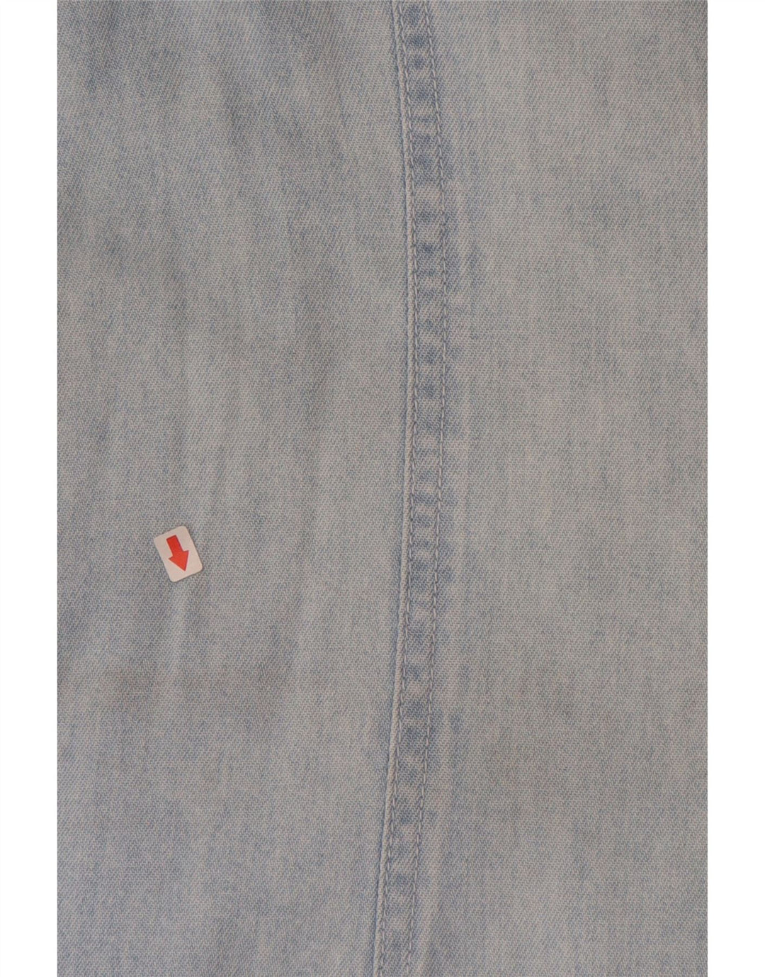 JOHN BANER Dame ærmeløs denimkjole IT 50 XL Blå Bomuld