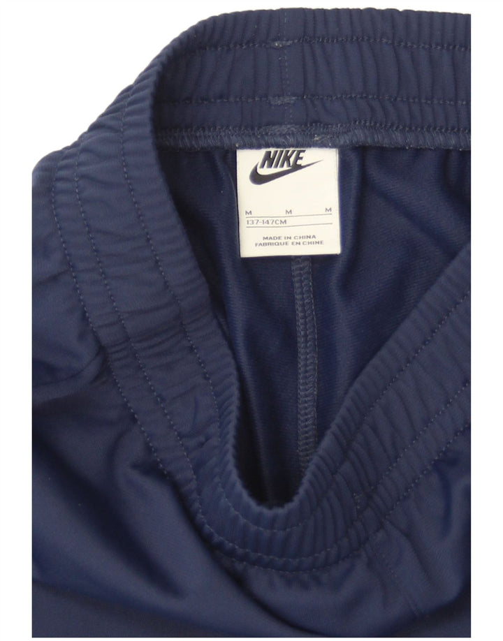 Nike Træningsdragtsbukser til drenge 10-11 år Medium Navyblå polyester