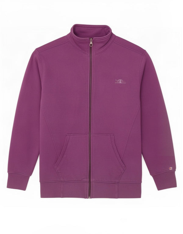 Champion Womens Heritage Classics Træningsdragt Topjakke UK 18 XL Lilla