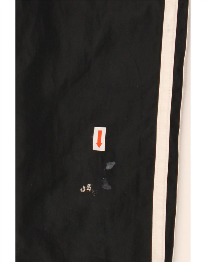 Adidas Dame Hættetrøje Topjakke UK 14 Stor Sort Polyester