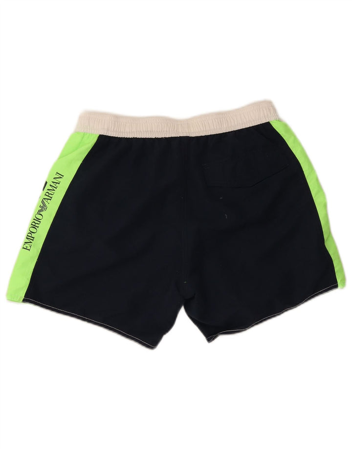 Emporio Armani Badeshorts til mænd EU 48 Medium Flerfarvet Colourblock